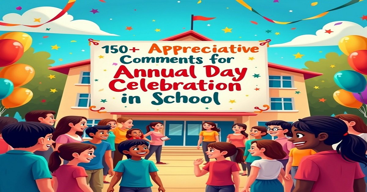 150+ Appreciative Comments for Annual Day Celebration in School