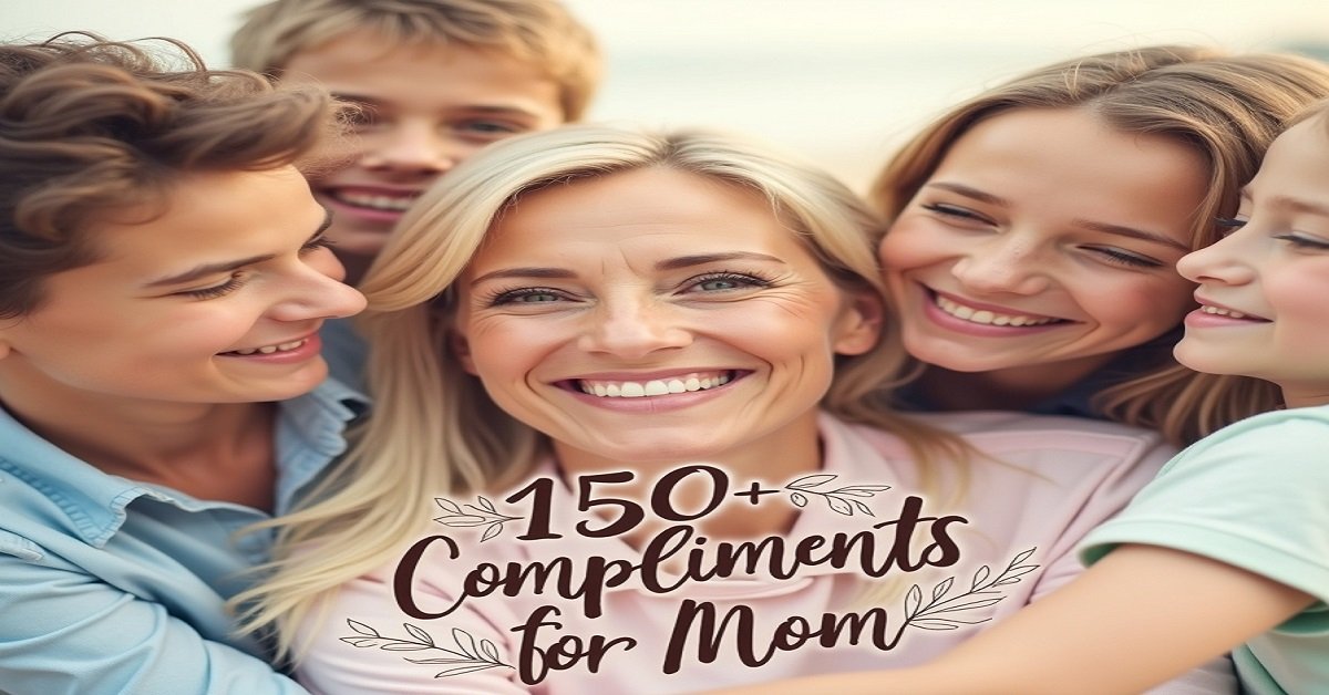 150+ Compliments for Mom to Make Her Feel Loved & Appreciated