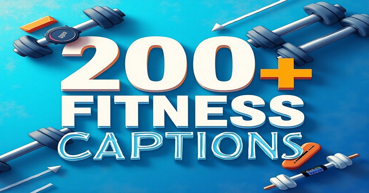 200+Trending Fitness Captions For Instagram Posts & Reels