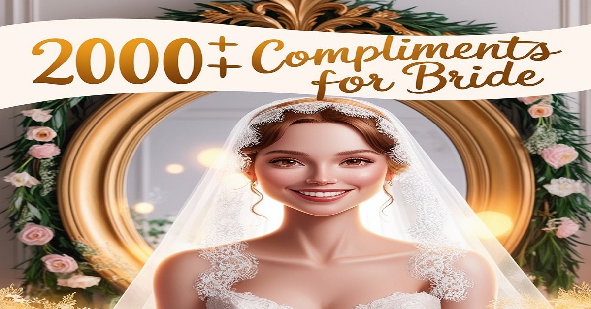 200+ Compliments for Bride to Brighten Her Wedding Day